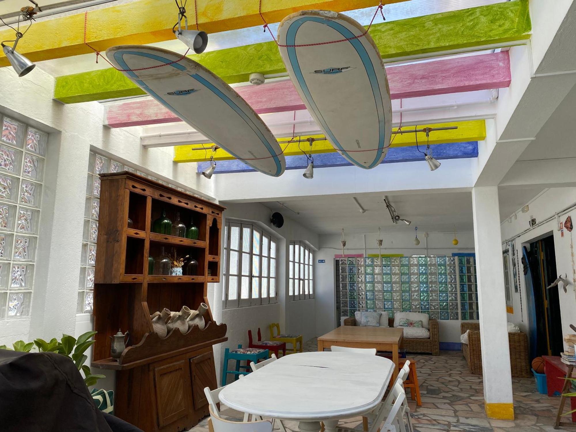 Foz Surfcamp Hotell Foz do Arelho Eksteriør bilde